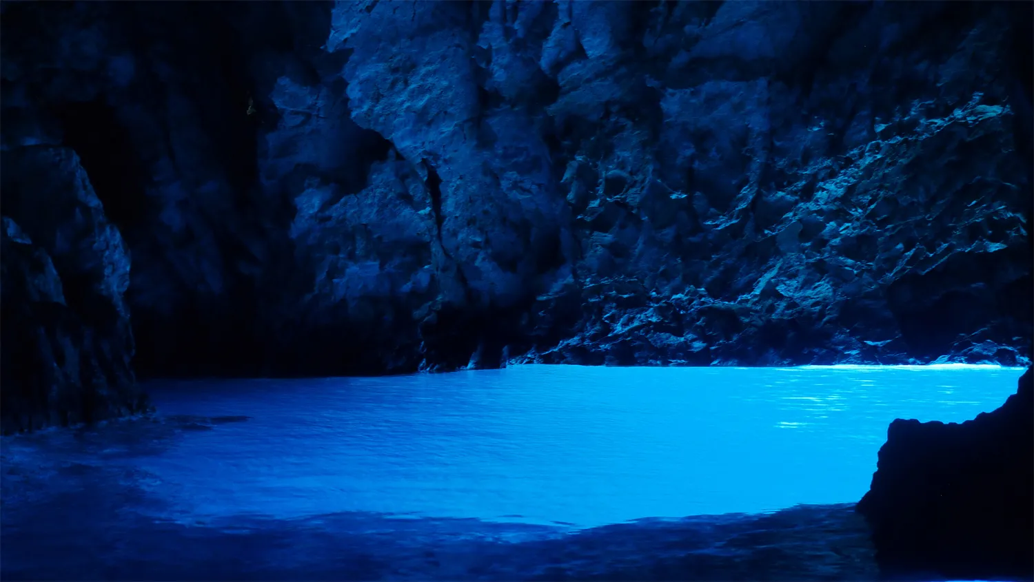 blue cave